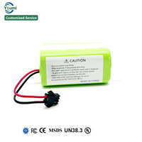 Baterai RVBAT700 14.4V 2600mAh 3200mah untuk Penyedot Debu Robot Amarey A800 A900, Baterai Bersertifikasi Keamanan Penuh