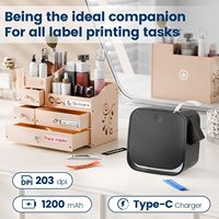 M960 Label grosir lintas batas Printer pita Printer portabel telepon genggam rumah tangga Printer Label Transfer termal