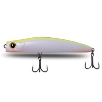 WHL — leurre méné rigide coulant en eau salée, appât artificiel idéal pour la pêche au bar, wd-whl 013, 85mm, 19g, 75mm, 13,5g