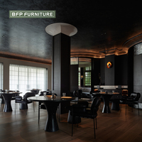 Meubles BFP Hôtel Buffet Zone Salle À Manger Ensemble Projet De Restaurant Meubles Stand Commercial Personnalisé Chaise En Bois Massif