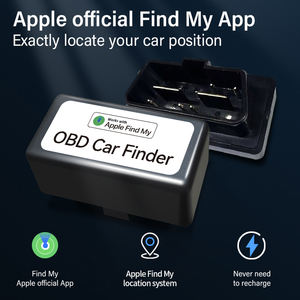 AP100 MFi معتمد لاسلكي لتحديد المواقع مكتشف السيارة OBD متوافق مع IOS عرض المسار التطبيق العثور على التنقل موقع السيارة لابل اي فون - Product Image 5