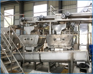 Línea de Producción de Piña Fresca y Fruta de la Pasión, Máquina Peladora y Exprimidora de 200 kg/h, Acero Inoxidable 304, Marca KFD, Alta Automatización - Product Image 2