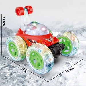 Juguetes para niños Four Way <span class=keywords><strong>RC</strong></span> 360 Degree Rolling Rotation Fast Drift Car Plastic mini <span class=keywords><strong>Stunt</strong></span> control remoto car toy - Product Image 3