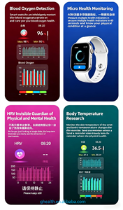 Montre connectée 2026 avec <span class=keywords><strong>mesure</strong></span> de la pression artérielle, alarme de chute, suivi de santé IA <span class=keywords><strong>24h</strong></span>/24, traqueur haute précision, montre-bracelet OEM pour personnes âgées et soins à domicile - Product Image 4