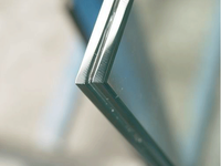 Verre feuilleté de sécurité extérieur sur mesure pour balustrade et escalier avec protection UV