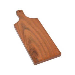 Tabla de cortar de madera de acacia con mango de estilo ecológico cocina queso tabla para servir comida tabla de cortar multiusos hogar rápido al por mayor - Product Image 2