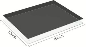 Wholesale Eco-Friendly <b>Acrylic</b> Chopping Board Modern Design High Quality Kitchenware Restaurants Handmade Use Fast Shipment - Product Image 5