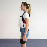 Dispositif de sécurité et de protection commutable à exosquelette passif en métal haute résistance pour soulever des objets lourds jusqu'à 20kg