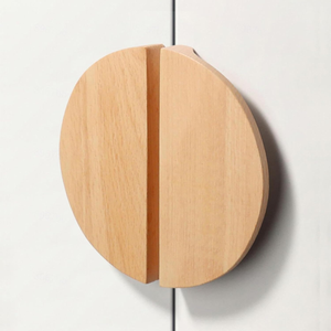 Maniglie <span class=keywords><strong>per</strong></span> Armadio in Noce Moderno, Maniglie Semicircolari in Legno Massello <span class=keywords><strong>per</strong></span> Mobili, Vendita all'Ingrosso - Product Image 1