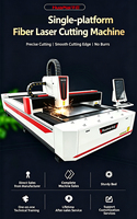 Machine de découpe laser à fibre CNC de haute précision avec mise au point automatique pour tôles métalliques, système de refroidissement par eau