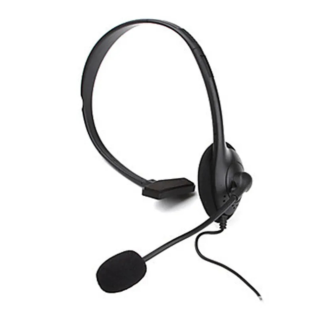 Single Ear Headphone for PS4 XBoxes ONE Gamepad Headset With Microphone Audio Reports for Xboxes 360 Controller PC