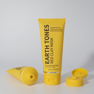 أنبوب كريم اليدين قابل لإعادة التدوير بحجم كامل من البولي إيثيلين، أنابيب تعبئة للعناية بالبشرة للوشن والمنظف والكريم مع غطاء قلاب - Product Image 5