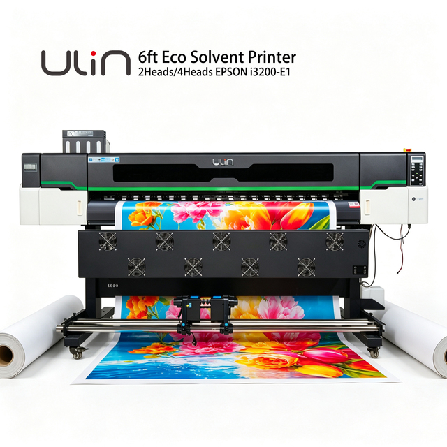 1.8m I3200 Head Eco Solvent Ink Printer Machine for Vinyl Banners