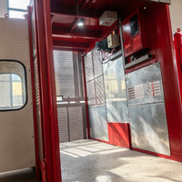 Monte-charge en acier haute sécurité SC200/200 avec moteur et dispositif anti-chute
