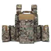 Équipement de protection individuelle, gilet tactique à boucle de dégagement rapide, combinaison d'entraînement, pochette Molle, gilet de chasse en plein air