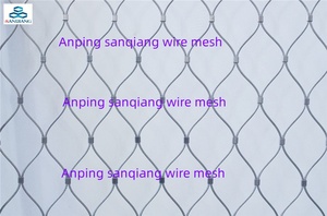 Linh hoạt SS304 dây thép không gỉ Dây lưới được sử dụng trong vườn thú hàng rào chim hàng rào - Product Image 2