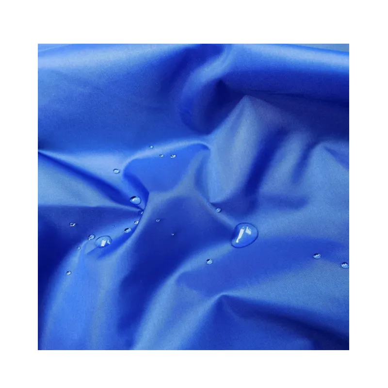 70d 190t 210t 100% nylon water resistant pu coated 70 denier plain weave taffeta fabric for lining umbrella