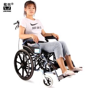 Fournisseur de fauteuils roulants en gros en Chine, fauteuil roulant pour la rééducation de l'hémiplégie, roues de fauteuil roulant, fauteuil roulant manuel, silla de ruedas, personnes âgées - Product Image 5