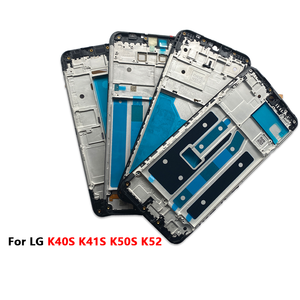 Оптовая продажа, передняя рамка для <span class=keywords><strong>LG</strong></span> K40S K41S K50S K52 Marco, ЖК-рамка, запасные части для сотового телефона - Product Image 1