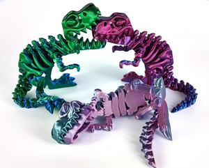 Modelo de Dinosaurio <span class=keywords><strong>Estegosaurio</strong></span> Rex Jurásico Ecológico, Kit de <span class=keywords><strong>Esqueleto</strong></span> de Dinosaurio PLA Impreso en 3D para Ensamblaje DIY - Product Image 1