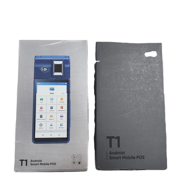 Smart Card Payment Terminal Fingerprint Handheld Pos Android 11 Touch Screen Outdoor Credit Card Pos Machine