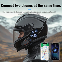 Helm Motor Anti Air untuk Berkelompok dan Interkom Multi-Person 6.0 Pabrik