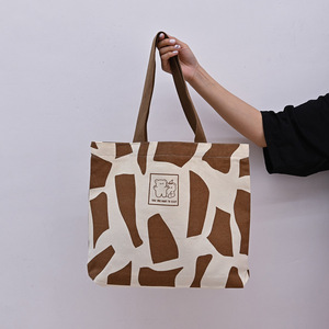Sac en toile de style coréen, original, motif Joker, grande capacité, fermeture éclair, sac à bandoulière en toile pour femmes - Product Image 3