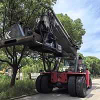 Reach Stacker Kalmar DRF450 d'occasion, d'origine suédoise, 45 tonnes, avec transmission Dana, à vendre