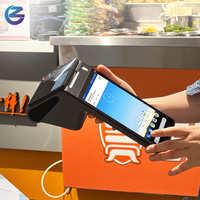 Sistem POS Mobile Z108 Printer 80/58mm Bluetooth & GPS Terminal Android untuk Kedai Kopi, Bar, dan Toko