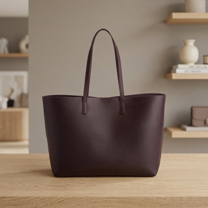 Sac à main bandoulière de luxe personnalisable en cuir véritable, durable, imperméable, grande capacité, fermeture éclair, tendance, BS INTERNATIONAL - Product Image 1