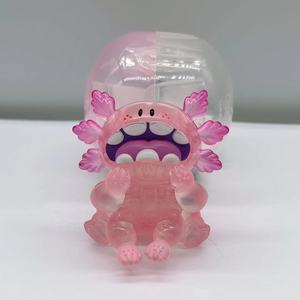 Jouet capsule d'œuf de dinosaure hexagonal en PVC STASTO HELL CAT X authentique japonais, design personnalisable, cadeau pour enfants - Product Image 3