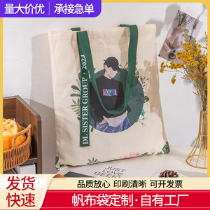 Bolso Tote de Lona para Mujer Qi Ran, Personalizable, Gran Capacidad, Bolso de Hombro para Estudiantes, Bolso Casual - Product Image 4