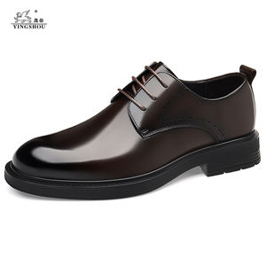Scarpe eleganti Casual da <span class=keywords><strong>uomo</strong></span> con lacci <span class=keywords><strong>oxford</strong></span> classiche scarpe da lavoro moderne formali - Product Image 3