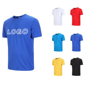 Camiseta Deportiva para Hombre al por Mayor, de Alta Calidad, Poliéster Transpirable, Cuello Redondo, Logotipo Personalizado con Serigrafía - Product Image 2