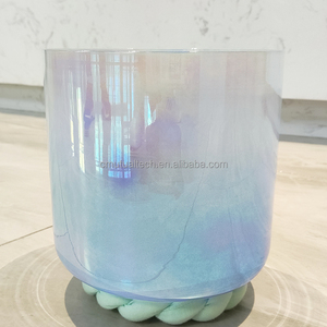 ขันคริสตัลควอตซ์คอสมิกสำหรับการบำบัดด้วยเสียง ความถี่ 432Hz/440Hz ควอตซ์บริสุทธิ์ 99.99% ดีไซน์โปร่งใส - Product Image 2