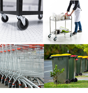 Bánh Xe Trượt Patin Một Hàng Bánh Xe Con Lăn PU Hồi Phục Cao 50Mm 100Mm 3Inch 4Inch - Product Image 6