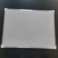 Pizarra Magnética de Doble Cara de 30x40cm, Pizarra Verde y Blanca para la Escuela y la Educación
