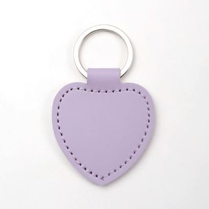 Custom Promotional Both Sides Printable Other Key <b>Chains</b> <b>Cheap</b> Pu Leather Sublimation Keychain Rectangle Manufacturer Key Tags - Product Image 3