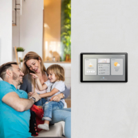 Tablette Android murale PoE 10,1 pouces pour la domotique, avec RS485, NFC, Zigbee, tablette murale PoE pour hôtel