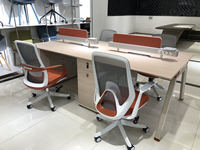 Table de bureau moderne pour 2, 4, 6 personnes