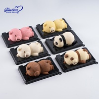 DESSERT Cuisine Petit Ours doux humide CHOCOLAT CITRON Fraise GÂTEAU FROMAGE Avec Service Supérieur plus de Nutrition