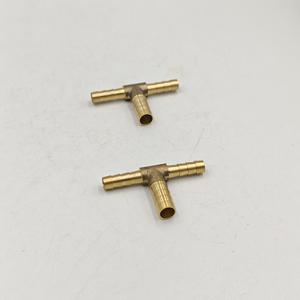 3 דרך t-צורה צינור פליז צינור פליז אביזרי לחץ נמוך - Product Image 3