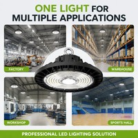 Projecteur LED Industriel 150W IP66 IK08 Haute Efficacité Éclairage Uniforme Aluminium Garantie 5 Ans Usine Entrepôt Atelier Sport