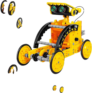 12 trong 1 tự làm năng lượng mặt trời Robot Kit trẻ em thông minh STEM giáo dục lắp ráp Khoa Học Kỹ Thuật Đồ chơi đóng gói bộ - Product Image 2