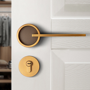 Bán Buôn Hiện Đại Lỗ Mộng Khóa Cửa Xử Lý Thiết Lập Ý Phong Cách L-Vuông Cửa Đòn Bẩy Màu Đen Kẽm Hợp Kim Nội Thất Cửa Ổ Khóa Và Xử Lý - Product Image 1