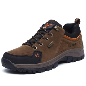 Zapatos de Escalada de Moda con Cordones Antideslizantes de Alta Calidad, Zapatos de Senderismo Deportivos Duraderos para Exteriores de Talla Grande para Hombre - Product Image 1