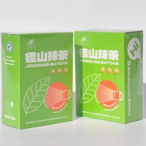 Siap untuk dikirim mathca China green tea powder untuk mathca lattee halus kue sehat kualitas tinggi 32G