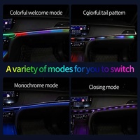 Lampe d'ambiance Led télécommandée par application Offre Spéciale, bandes lumineuses de voiture, éclairage décoratif intérieur, éclairage ambiant, voiture acrylique