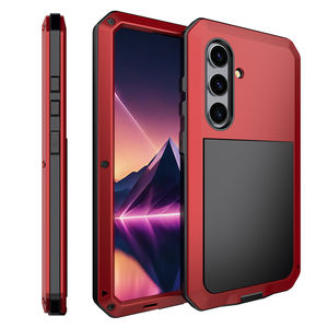 Étui en métal de Protection robuste à 360 degrés <span class=keywords><strong>pour</strong></span> Samsung Galaxy S25 S25 Plus en alliage d'aluminium avec couvercle de pare-chocs en film d'écran en verre - Product Image 6