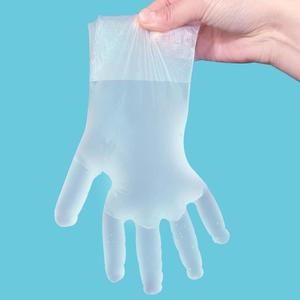 Guantes desechables transparentes de TPE de calidad alimentaria, guantes de película protectora no estériles y gruesos para uso en la limpieza de la cocina - Product Image 2